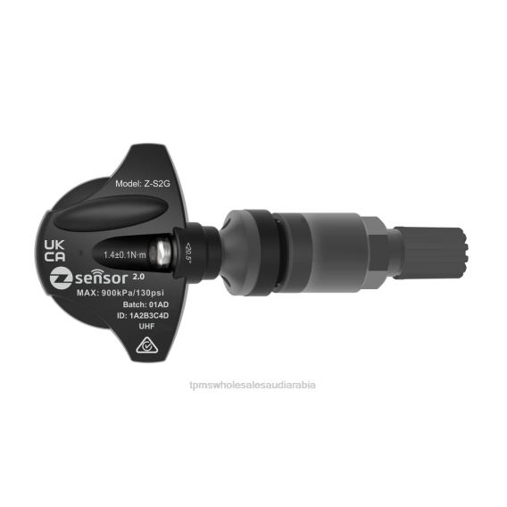 saab oe استبدال مستشعر tpms - oe p/n 12825085 التكرار 433 ميجا هرتز R600518 إشارة نظام مراقبة ضغط الهواء في الإطارات ساق الصمام المعدني - رمادي غامق