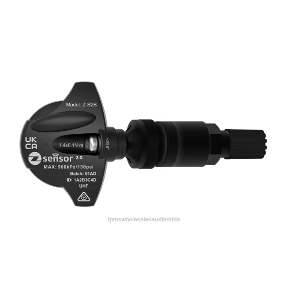 saab oe استبدال مستشعر tpms - oe p/n 13172567 التكرار 433 ميجا هرتز R600705 TPMS جهاز ساق الصمام المعدني - أسود